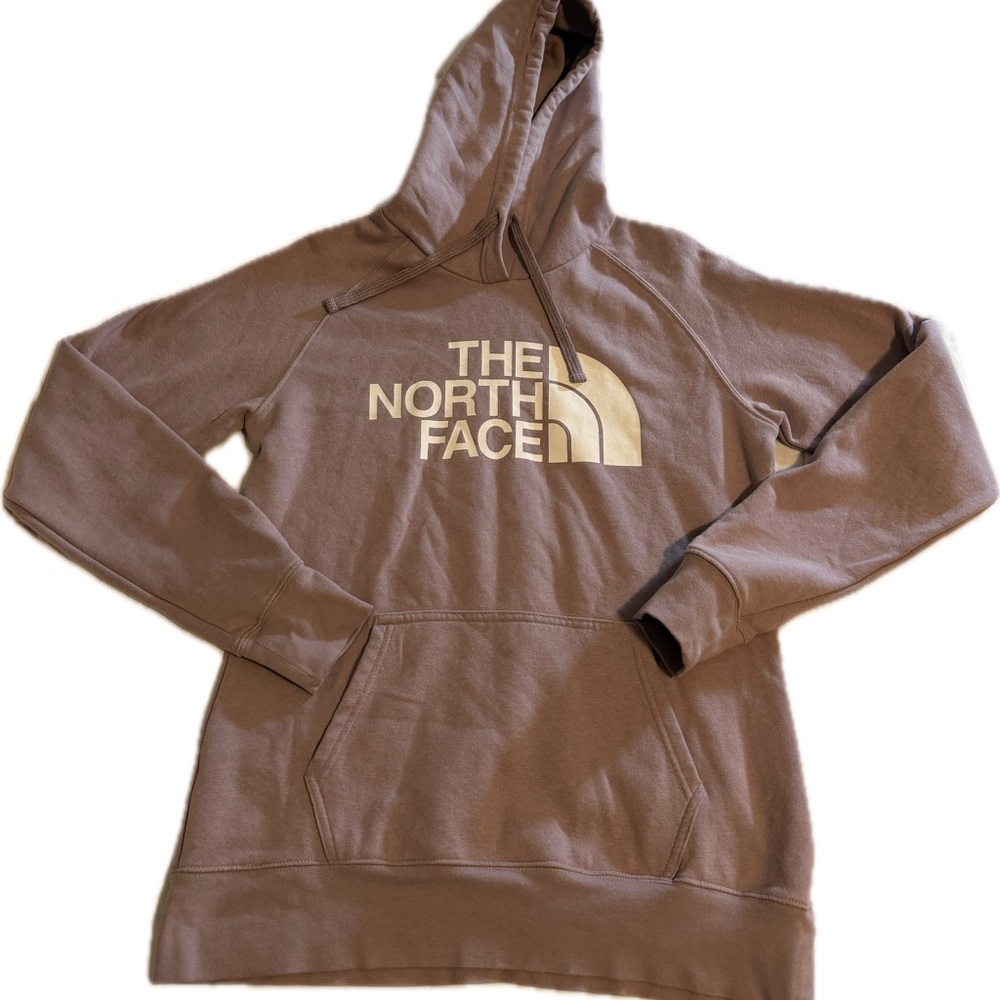 The North Face Women's Half Dome Pullover Hoodie Pale/Blush Pink - Picture 2 of 9